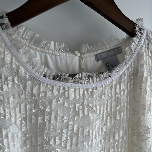 H&M Vintage-Style Lace Sleeveless Top Size L - Picture 3 of 5